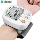 Ziqing Digital Blood Pressure Monitor Wrist Bp Cuff Gauge Heart Rate Machine