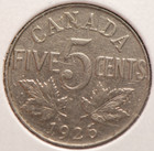 Canada  1926  far 6  5 Cents  Km29  Fine   12-21