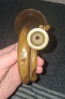 Antique Brass Military Bugle - Vintage Cavalry Signal Horn