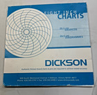 Dickson C417 Chart Paper   8 In Dia    -20 To  120  0-100   7 Day   Pk60