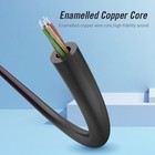 3 5mm Headphone Audio Y Splitter Adapter Jack Braided Earphone Aux Stereo Cable