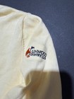 Nwt Men s Monterey Club V-neck Sweater  Size  S  Color  Banana Cream  j8 