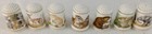 Vtg 1981 Lot Of 13 Animal Thimbles Bone China Wwf Baby Animals Of The World