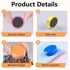 Refrigerator Magnets 20-pack 10 Colors - Strong Round Heavy Duty For Whiteboard