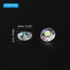 1000pcs Acrylic Diamond Vase Filler Wedding Table Crystals Gems Ab Clear