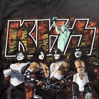 Vtg 96   -97    Kiss Madison Square Garden Nyc Show Tour Shirt  Size L Mint Cond