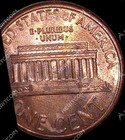 1991 Penny Cent Gap In America Error Double Struck Rare Collectible Coin