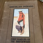 Vtg Fred Harvey American Indian First Families Of The Southwest Book 2nd Ed 1920