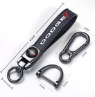 Dodge Ram Genuine Leather Keychain Us Seller Free Shipping