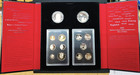 2005 U s  Mint American Legacy Set - Two  2  Silver Dollars With 2005 Proof Set