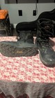 Nortiv 8 Men s Tactical Military Work Boots Side Zipper Hiking Boots Wide Size