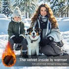 Windproof Waterproof Touch Screen Winter Gloves For Men Women Thermal Anti Slip