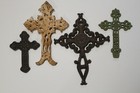 Gift For Mom Old Fashioned Cottage Wall Crosses 3-d Cast Iron Cardiff Collection