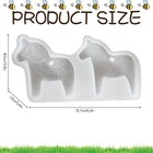 Silicone Horse Mold Silicone Casting Molds Horse Easy Release Polymer