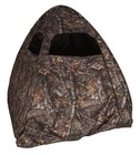 Realtree Edge R-50 Ground Blind For Deer Hunting Single Person Game Tent Blinds