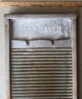 Vintage National Washboard Co  196 Wood Chicago Saginaw Memphis Usa Patent 12834