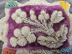 Antique Native American Iroquois Beaded Pin Cushion Pillow