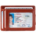Harper Mens Rfid Slim Front Pocket Wallet Magnetic Money Clip Leather Glossy    