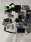 Lot 22x Digital And Film Compact Cameras Untested   Parts Or Repair