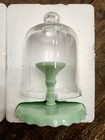 Pioneer Woman Timeless Beauty Jade Footed Cake Stand 9 5   