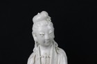 19th C  Or Earlier Chinese Dehua Blanc De China Guanyin Statue Hcv26  24