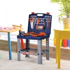 68 Pcs Kids Toy Workbench Set Pretend Play W  Realistic Tools Electric Drill