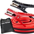 Cartman 4 Gauge 16 Feet Jumper Cables 300amp Heavy Duty Booster Cable