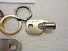 Wcx 207 Wurlitzer Jukebox  Wall Box  Lock   Key  Genuine  Used  Old Stock