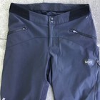Gore Wear Men Medium Fernflow Pants Black Adjustable Waistband Side Zipped Vents