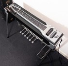 Fuzzy 10 String Pedal Steel Guitar 6 Pedals W  Hard Case   Volume Pedal Japan