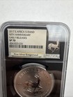 2017 South Africa 1 Rand Silver 50th Anniv  Krugerrand Ngc Sp-70 Early Release