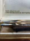 Cross 14kt Gold Filled Pen And Pencil Set Vintage Collectible Euc