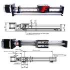 Fuyu Fsk40 V1 Linear Guide Rail Stage Actuator Ball Screw Motion Nema 23 Motor