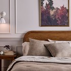 26 x26  Euro Square Throw Pillow Brown - Hearth   Hand With Magnolia