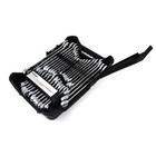 32pc Combination Wrench Set Metric Sae Chrome Vanadium Steel Stubby Storage Case