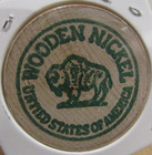 1971 La Vernia  Tx 25th Anniversary Wooden Nickel - Token Texas