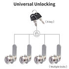 4 X Universal Craftsman Tool Box Lock Chest Key Storage Truck Safe Cylinder Lock