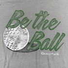Under Armour Golf X Caddy Shack Short Sleeve T Shirt Mens Large Gray Loose Heat