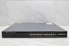 2 Lot - Ws-c3650-24ps-l Cisco Catalyst 3650 Network Switch 24-port 1x Psu