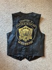 Vintage Gwrra Gold Wing Mississippi Chapter F Leather Vest Patches 2007