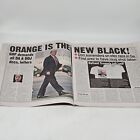 Donald Trump Mugshot New York Post Newspaper 8 25 23 Full Paper New Ships Flat