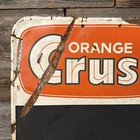 Vintage Orange Crush Advertising Sign Orange Crush Menu Board