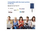 Cell Phone Booster For Home   Office up To 3 500 Sq Ft cell Phone Signal Booster