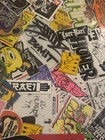 Original Graffiti Street Sticker Slap Pack Hand Drawn   Printed Hip-hop Skate Og