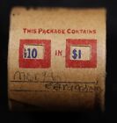 Circulated Morgan Silver  1 - 10 Coin Roll - Extraordinary- Woolworth woolco