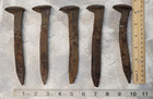 Vintage Antique Railroad Spikes Lot Of 5