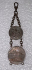 Antique Alaska Yukon Pacific Exposition Brass Fob 1909
