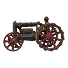 Vintage Antique Toy Arcade Fordson Cast Iron Tractor With Driver