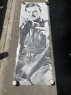 Vintage Black And White B w 75x27   John Wayne Movie Poster Cowboy Western