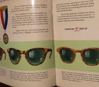 Rare 50s Ao Calobar C13 Vtg American Optical 46x21 Cat Sunglasses Eyewear 1950